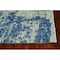 Homeroots 2 ft. 7 ft. x 3 ft. 11 ft. UV-Treated Polypropylene Grey & Denim Area Rug 353155 - alternate 5